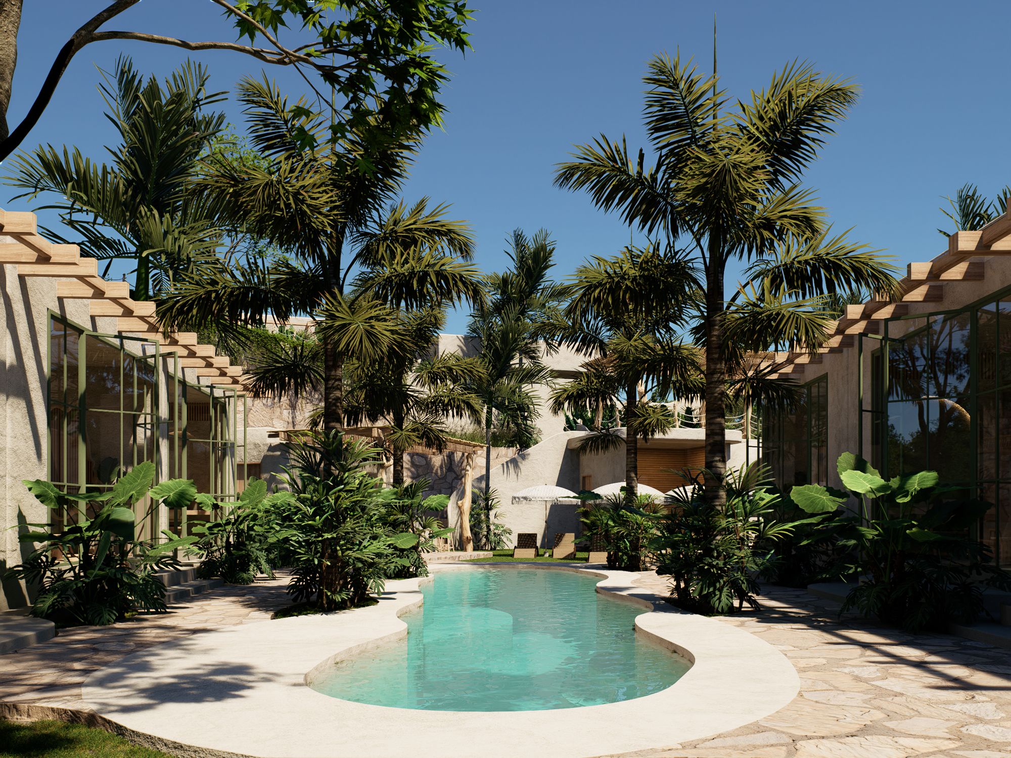 Piscina común